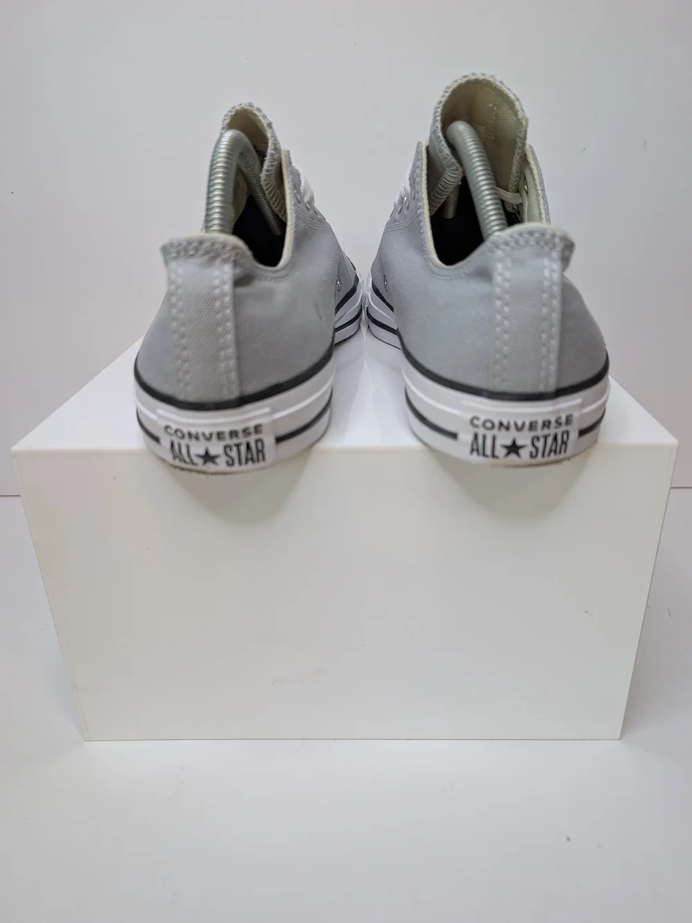 Converse All Star CT Men's 10 Women's 12 Light Gray Low Top Sneakers 166710F
